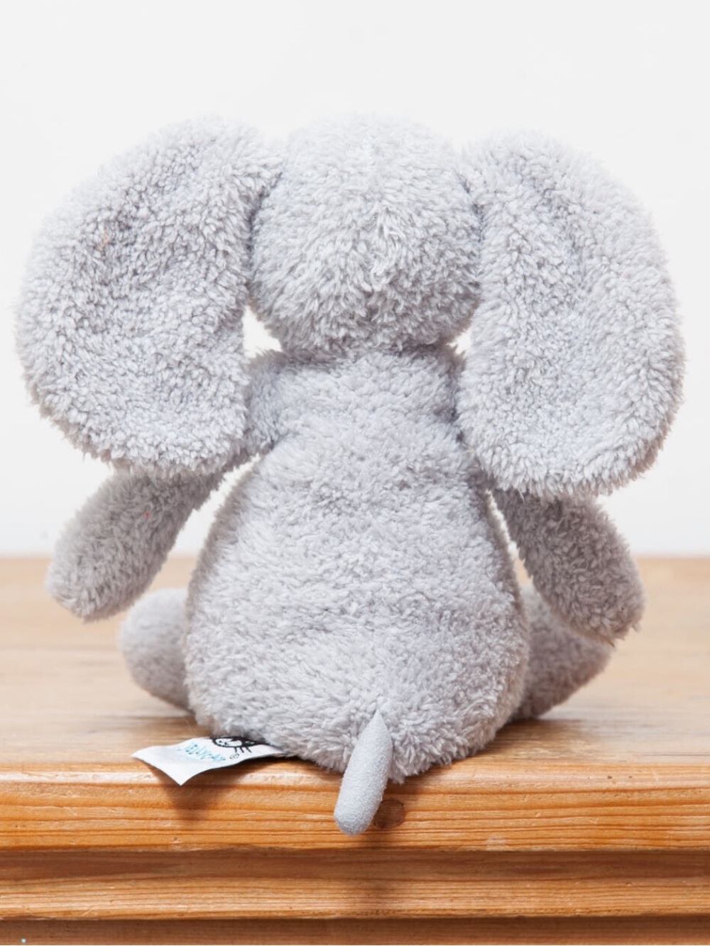 Jellycat Chouchou Elly Elephant grey baby soft toy plush beanie retired 2018 - Picture 2 of 8